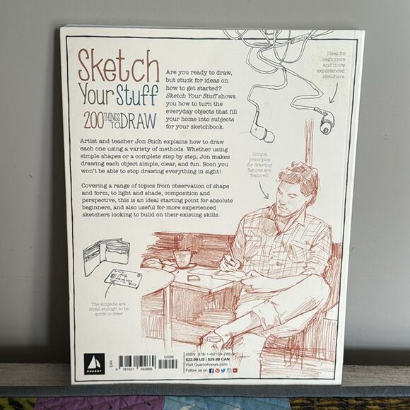 Sketch Your Stuff Art Drawing Book by Jon Stich - Picture 2 of 13